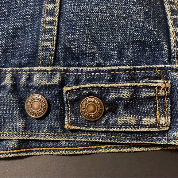 Vintage 70’s Levi’s 70505-0217 Denim Jacket Size36 - Picture 6 of 8